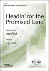 Headin' for the Promised Land SATB choral sheet music cover